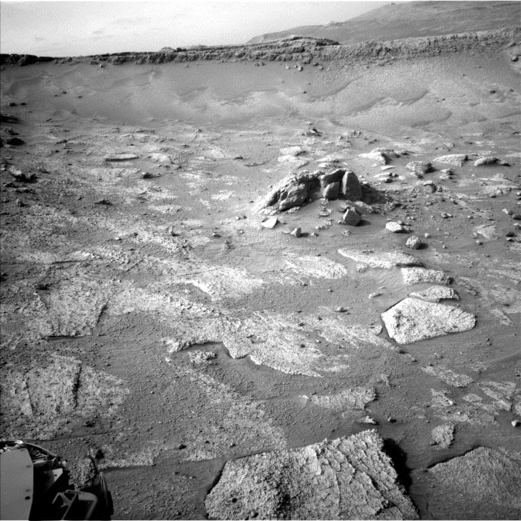 Foto de Marte da câmera NAV_LEFT_B