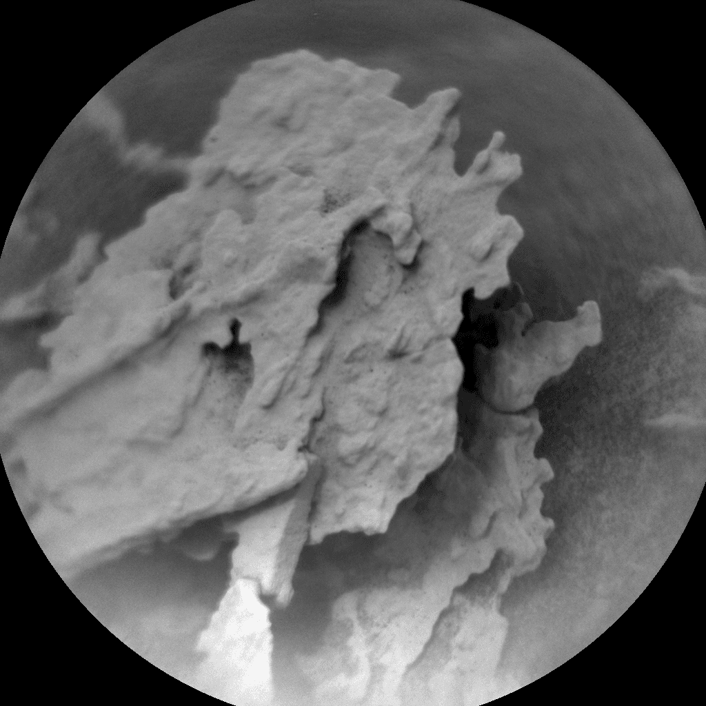 Foto de Marte da câmera CHEMCAM_RMI