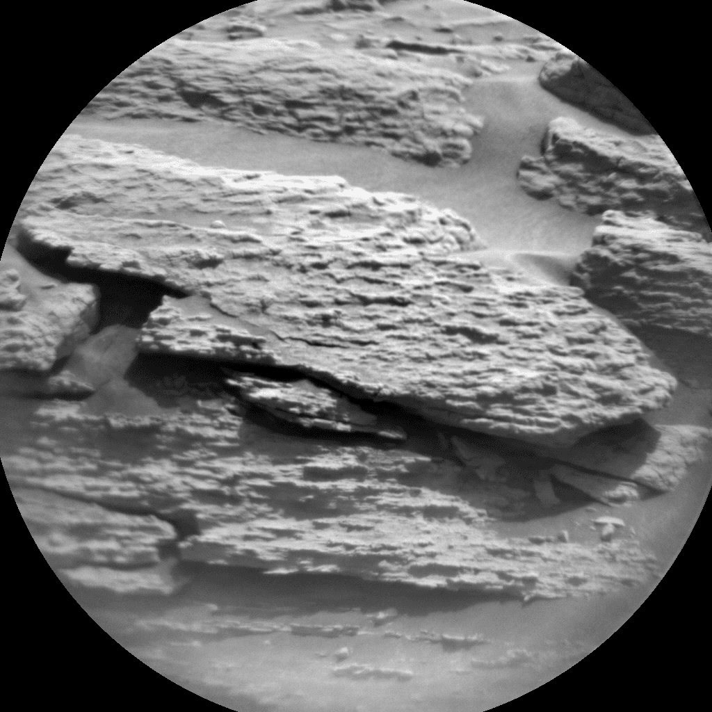 Foto de Marte da câmera CHEMCAM_RMI