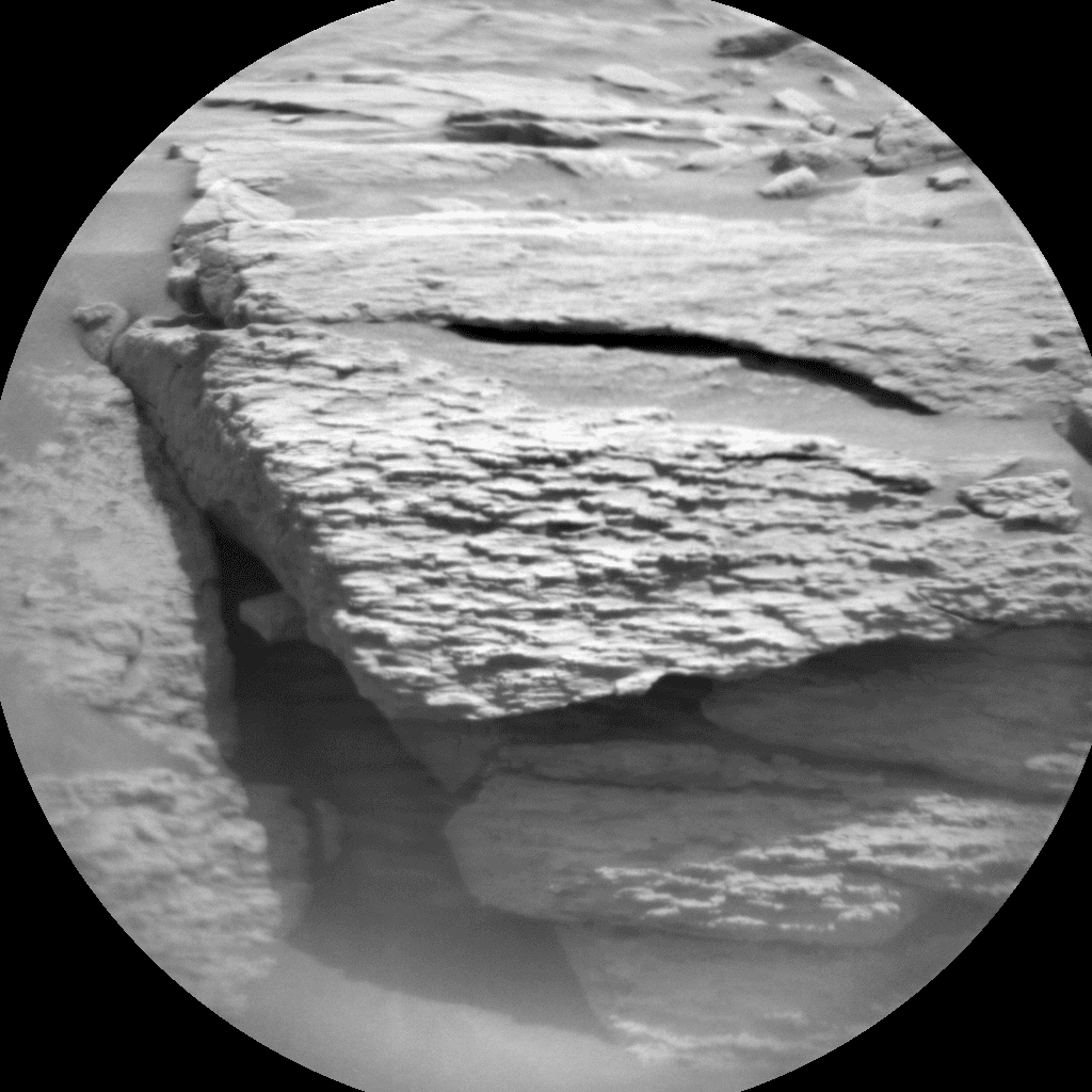 Foto de Marte da câmera CHEMCAM_RMI