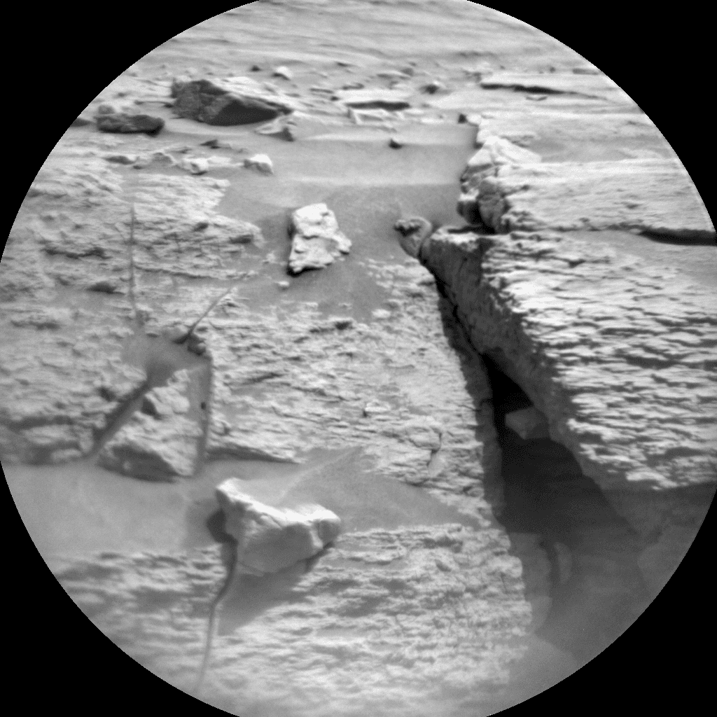 Foto de Marte da câmera CHEMCAM_RMI