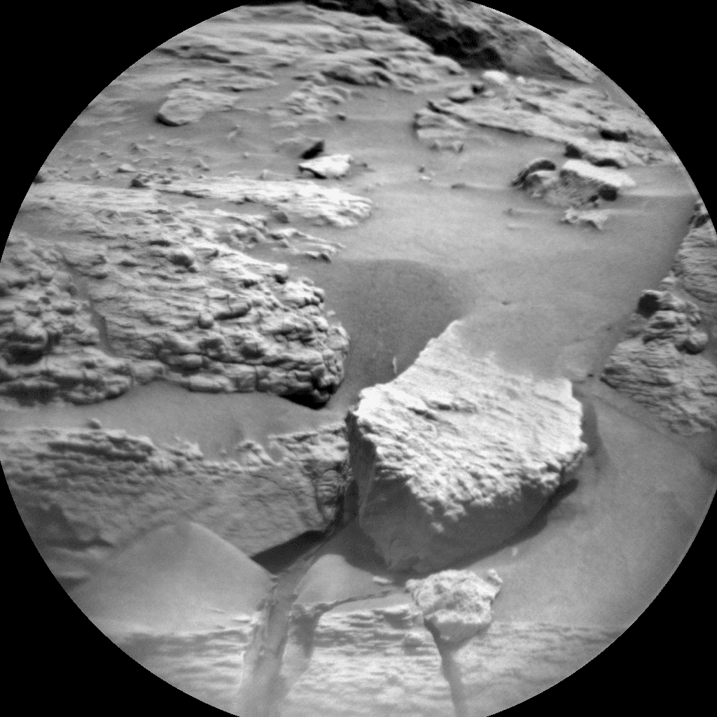 Foto de Marte da câmera CHEMCAM_RMI