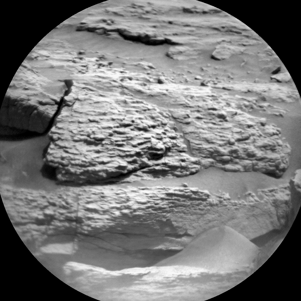 Foto de Marte da câmera CHEMCAM_RMI