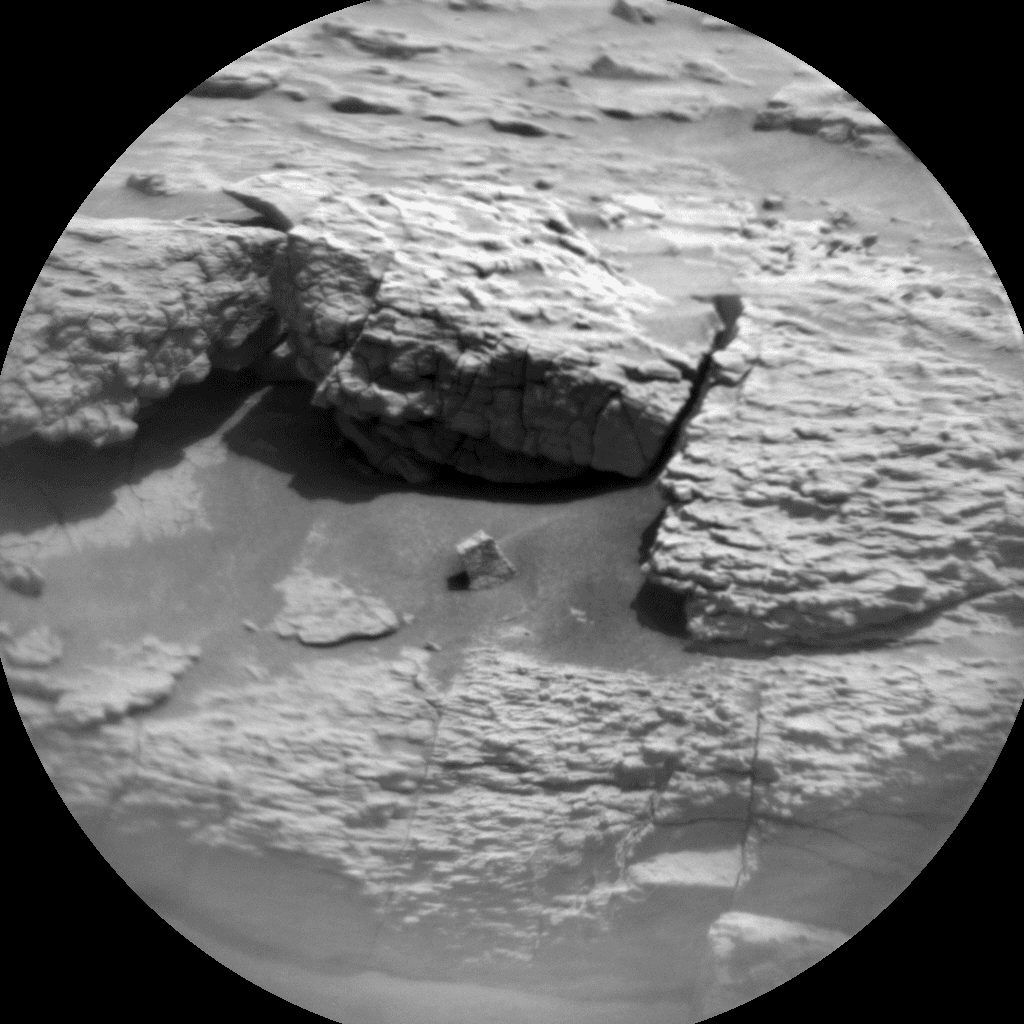 Foto de Marte da câmera CHEMCAM_RMI