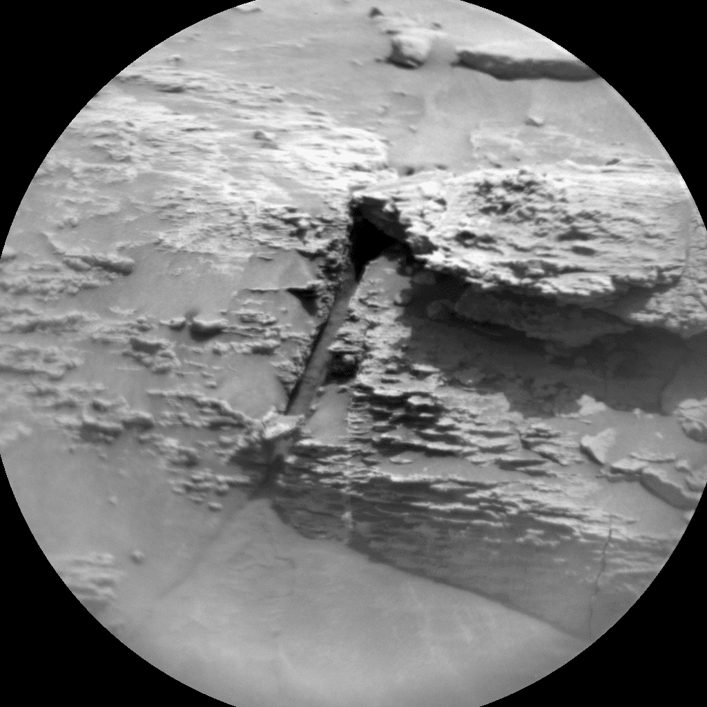 Foto de Marte da câmera CHEMCAM_RMI