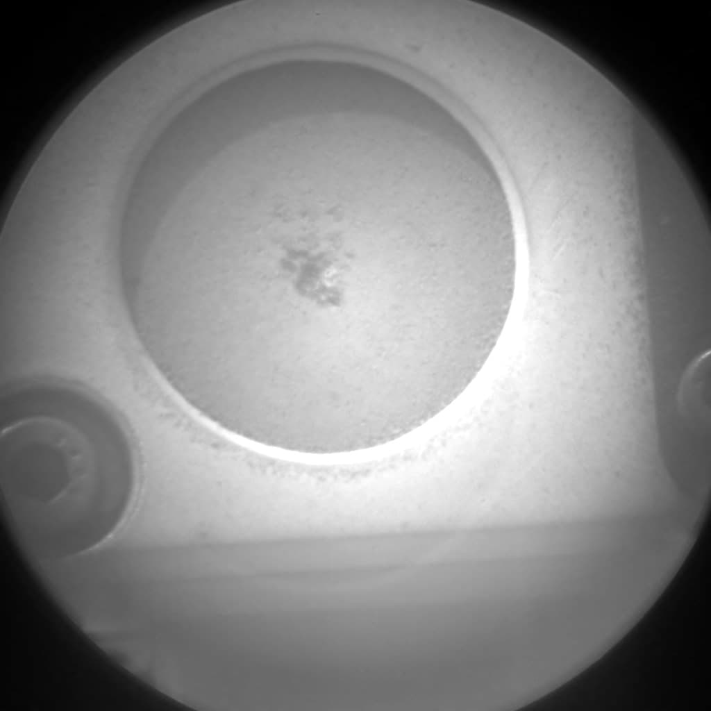 Foto de Marte da câmera CHEMCAM_RMI