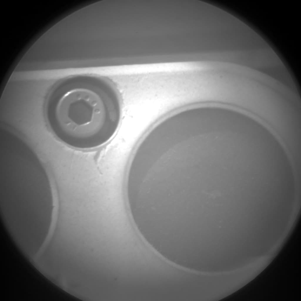 Foto de Marte da câmera CHEMCAM_RMI