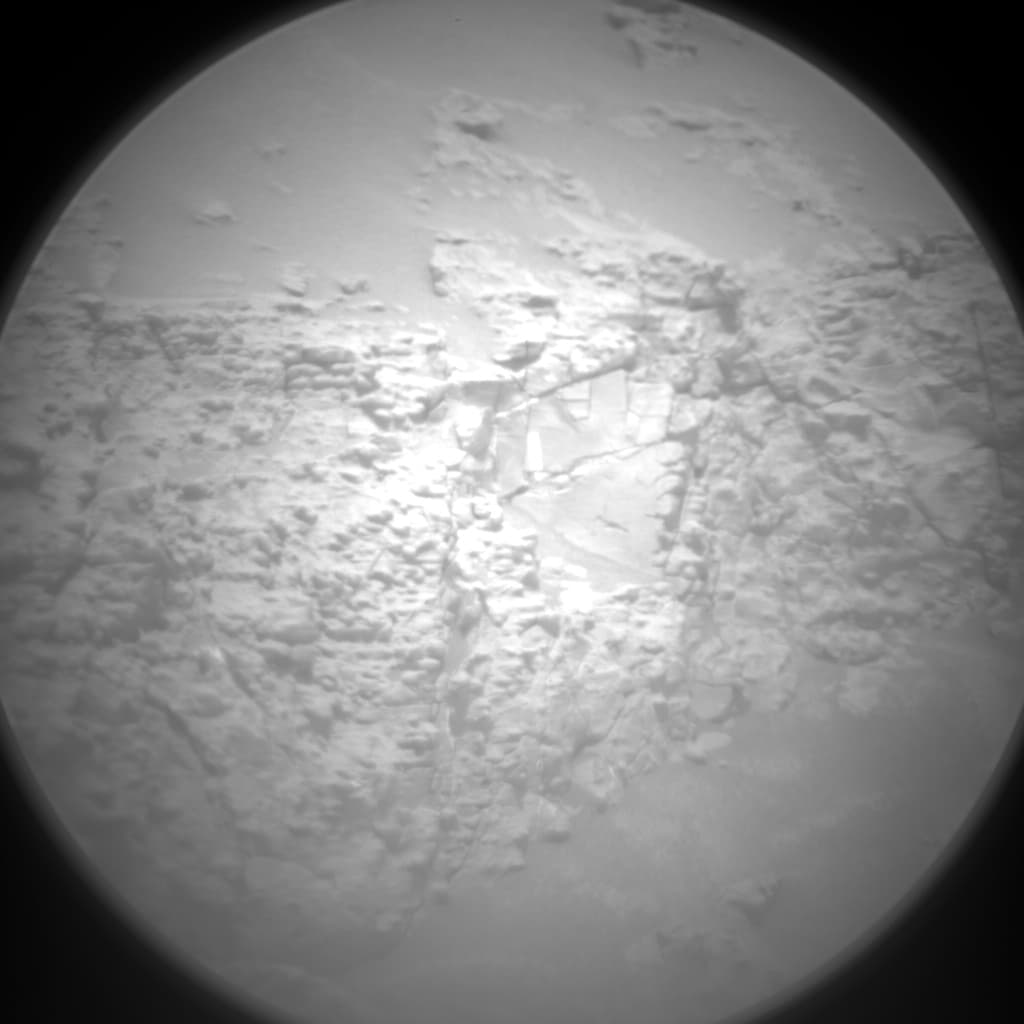 Foto de Marte da câmera CHEMCAM_RMI