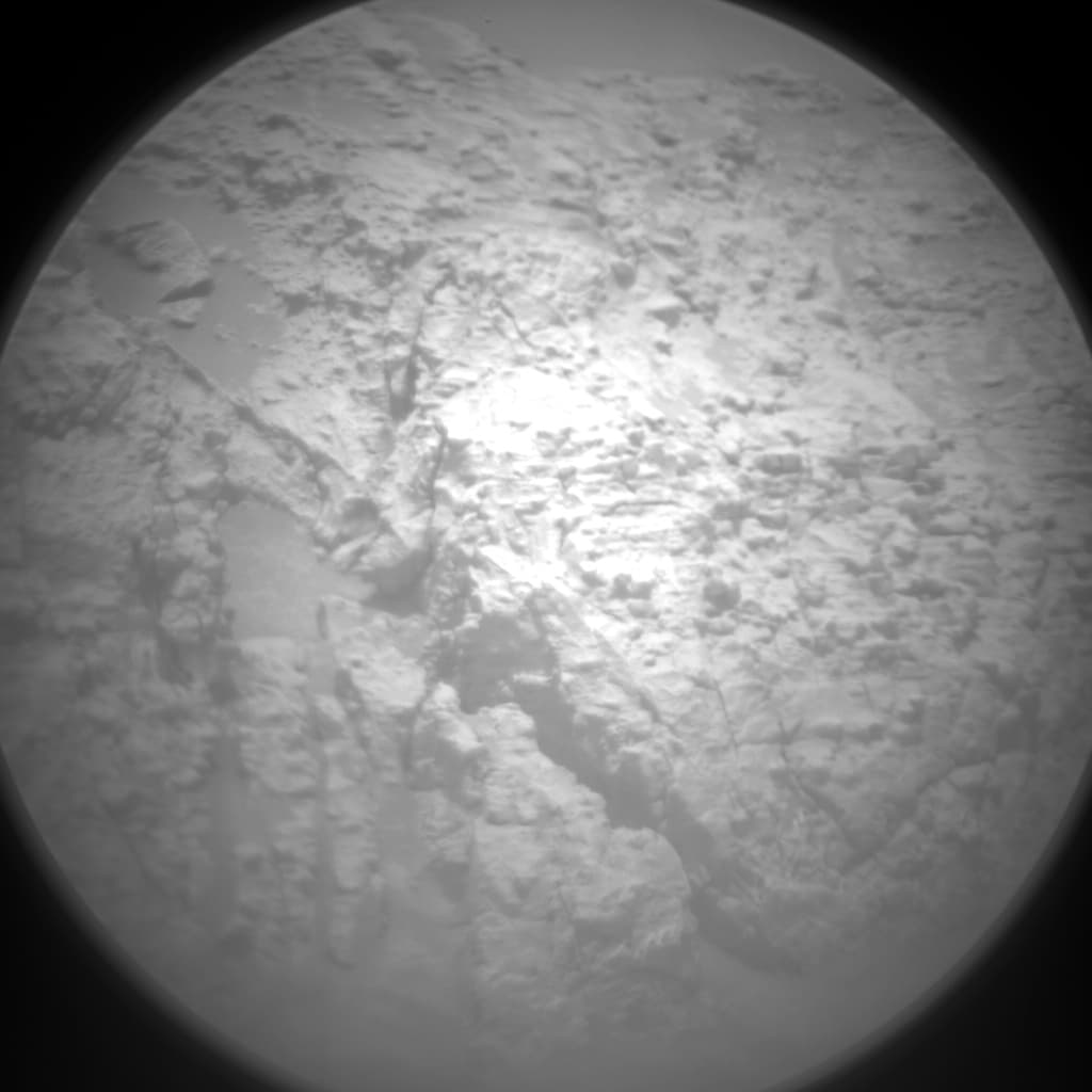 Foto de Marte da câmera CHEMCAM_RMI