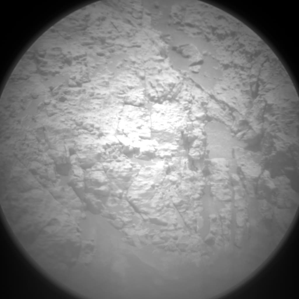 Foto de Marte da câmera CHEMCAM_RMI