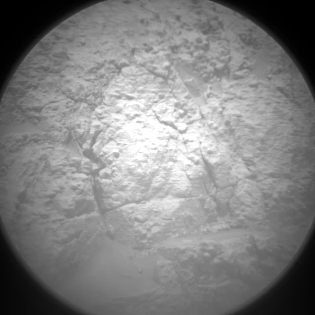 Foto de Marte da câmera CHEMCAM_RMI