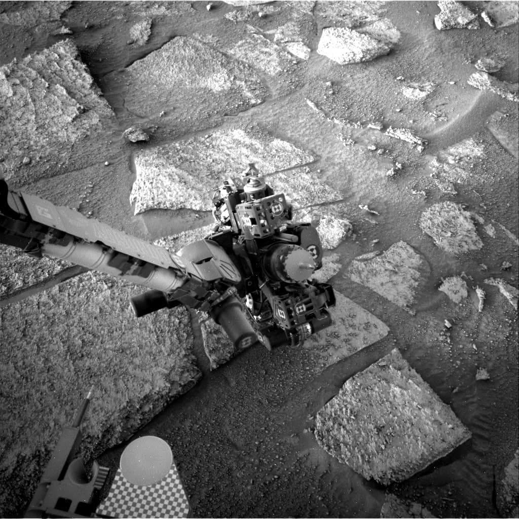 Foto de Marte da câmera NAV_RIGHT_B