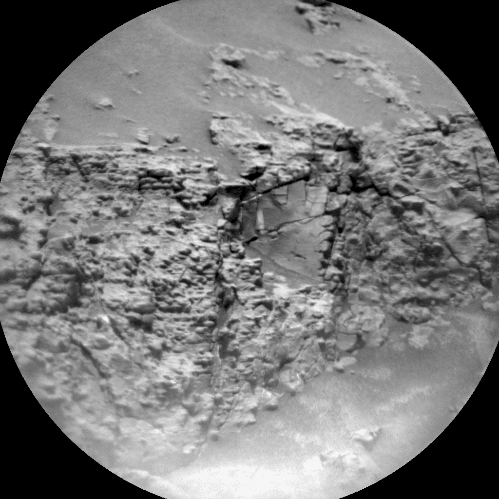 Foto de Marte da câmera CHEMCAM_RMI