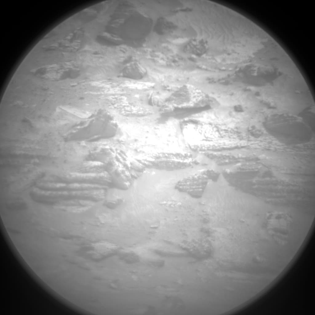 Foto de Marte da câmera CHEMCAM_RMI