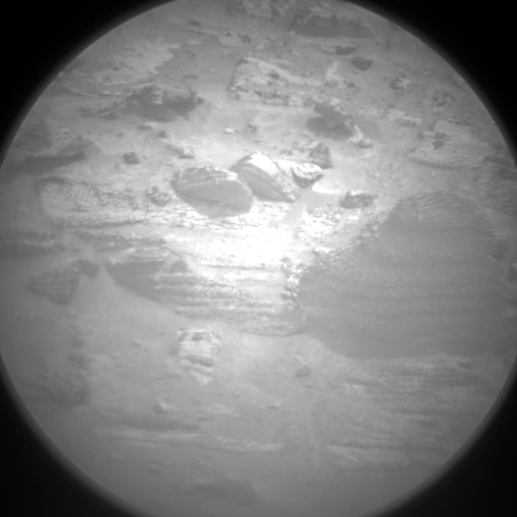 Foto de Marte da câmera CHEMCAM_RMI