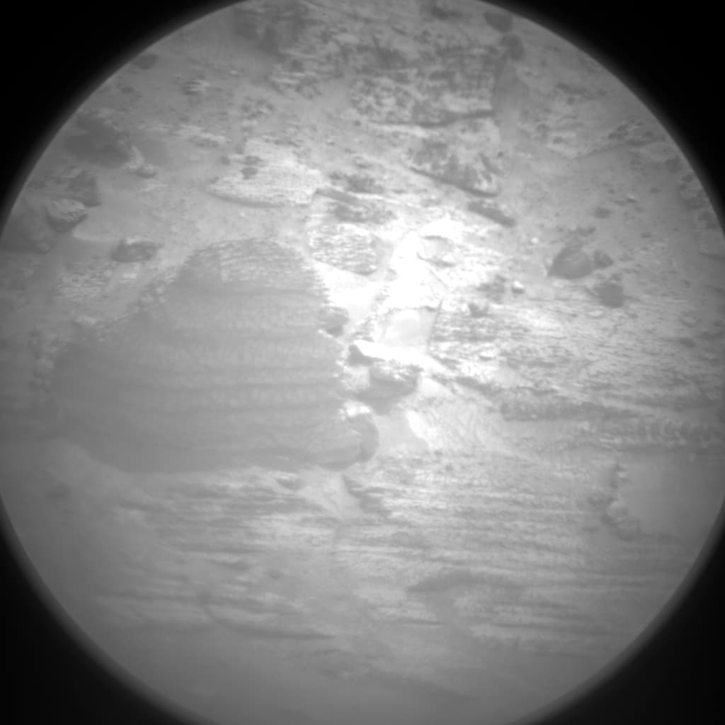 Foto de Marte da câmera CHEMCAM_RMI