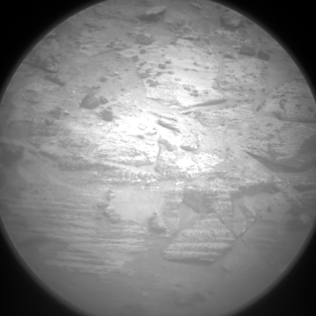 Foto de Marte da câmera CHEMCAM_RMI