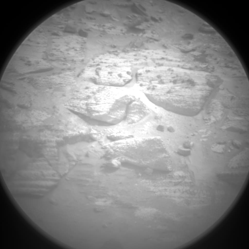 Foto de Marte da câmera CHEMCAM_RMI