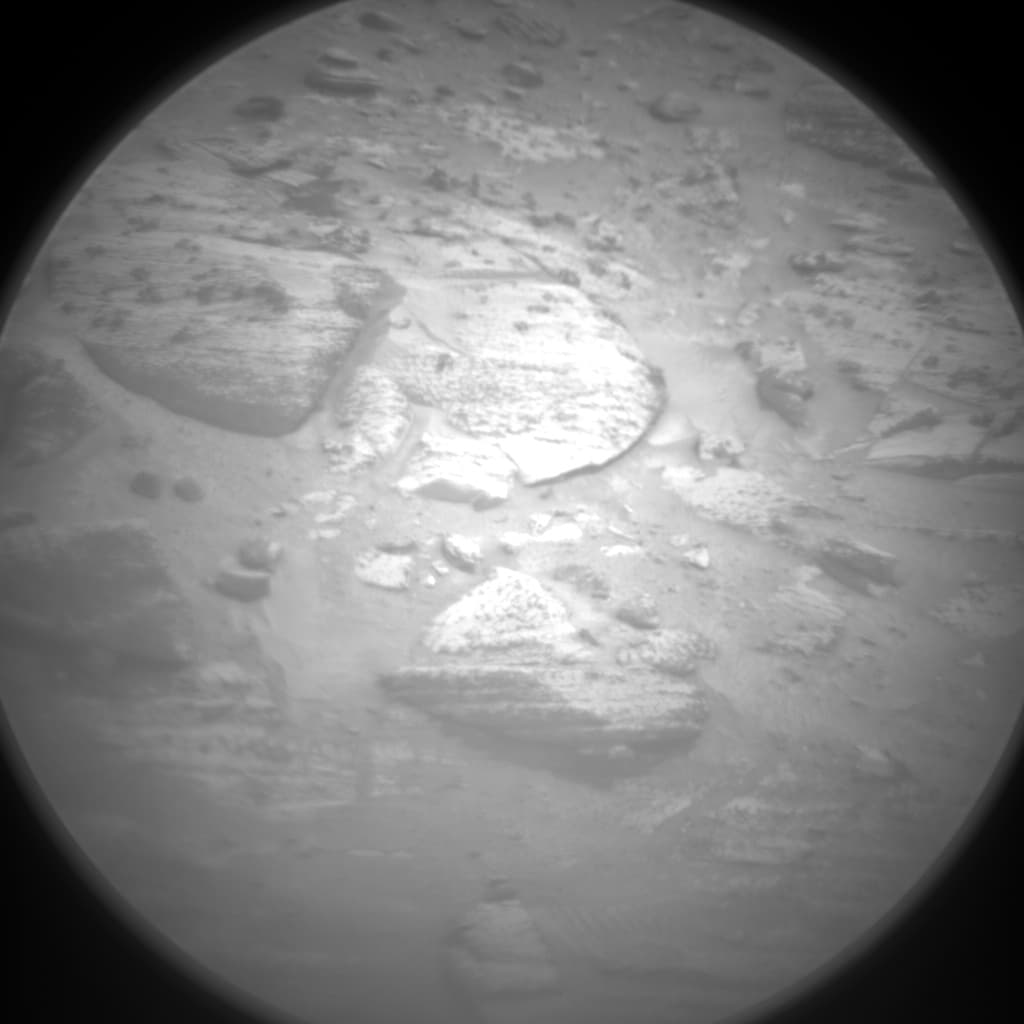 Foto de Marte da câmera CHEMCAM_RMI