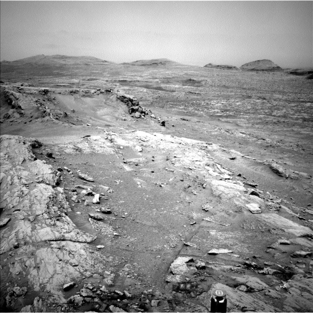 Foto de Marte da câmera NAV_LEFT_B