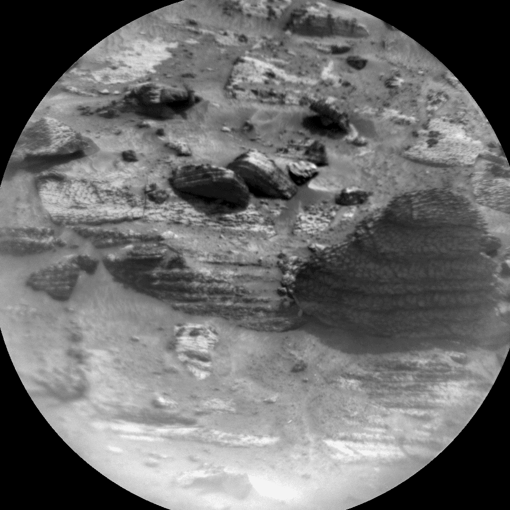 Foto de Marte da câmera CHEMCAM_RMI