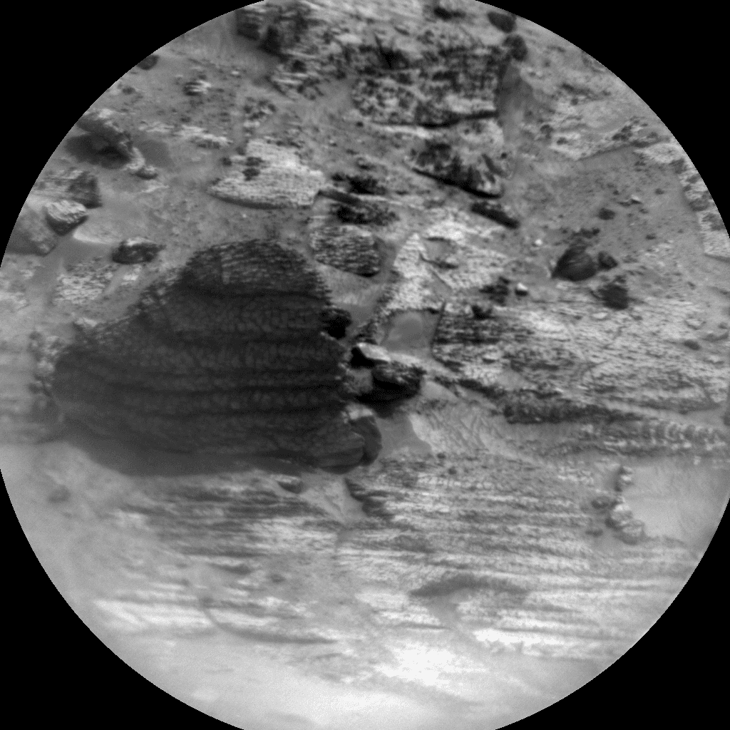 Foto de Marte da câmera CHEMCAM_RMI