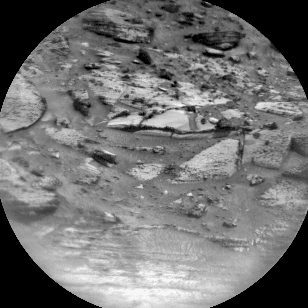 Foto de Marte da câmera CHEMCAM_RMI