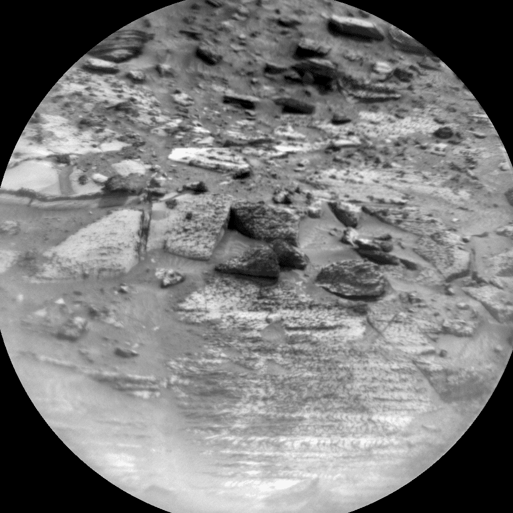 Foto de Marte da câmera CHEMCAM_RMI