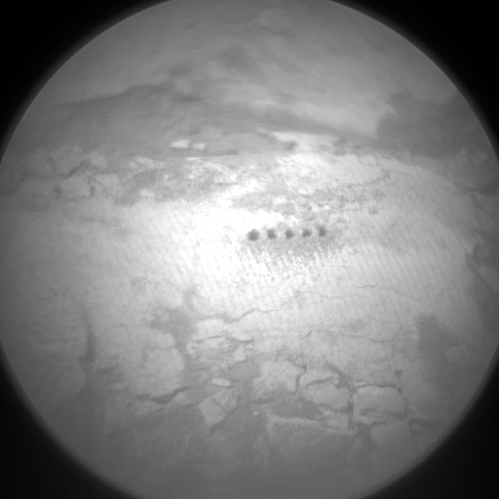 Foto de Marte da câmera CHEMCAM_RMI