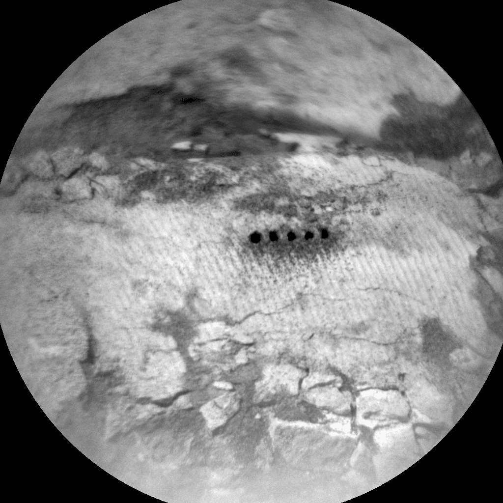 Foto de Marte da câmera CHEMCAM_RMI