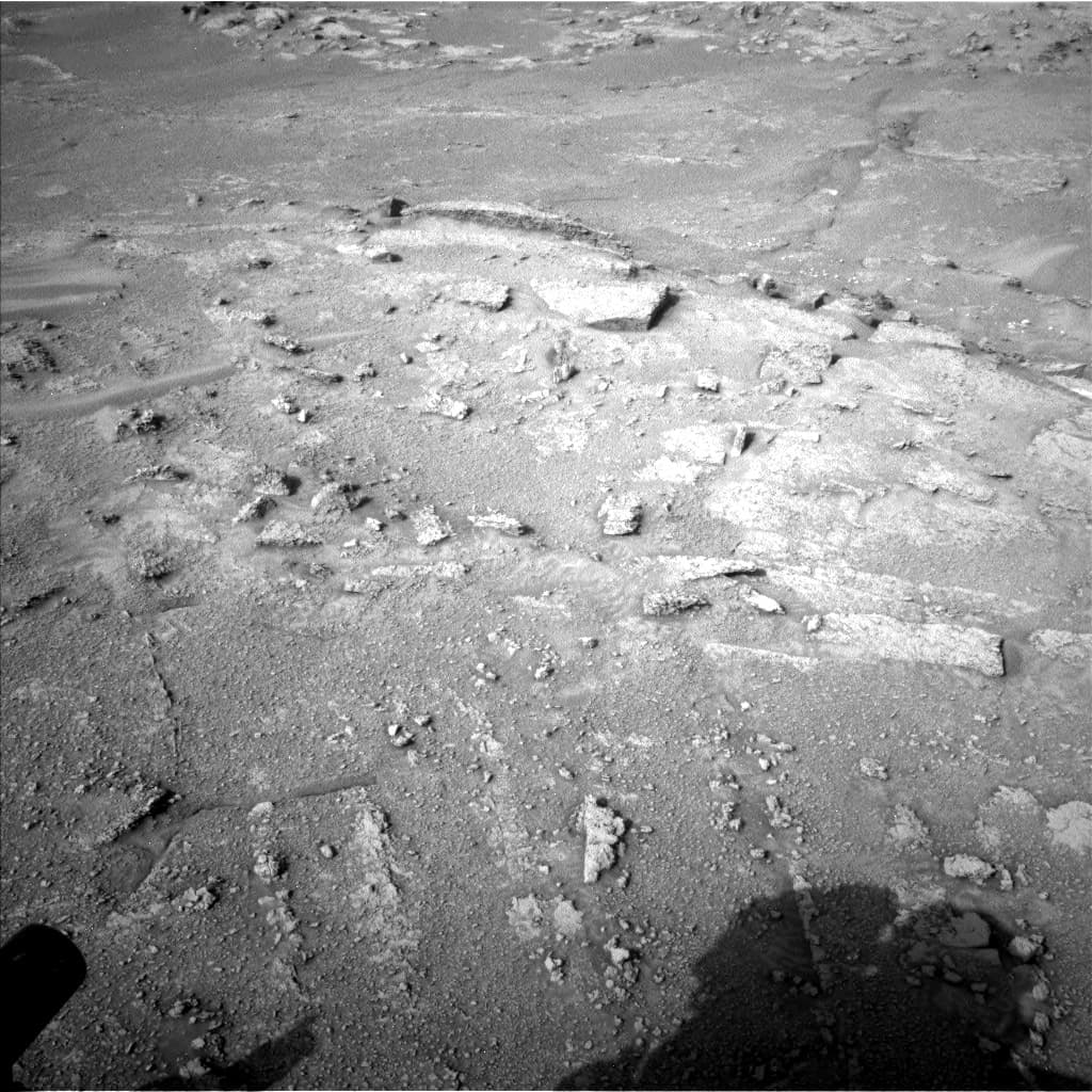 Foto de Marte da câmera NAV_LEFT_B