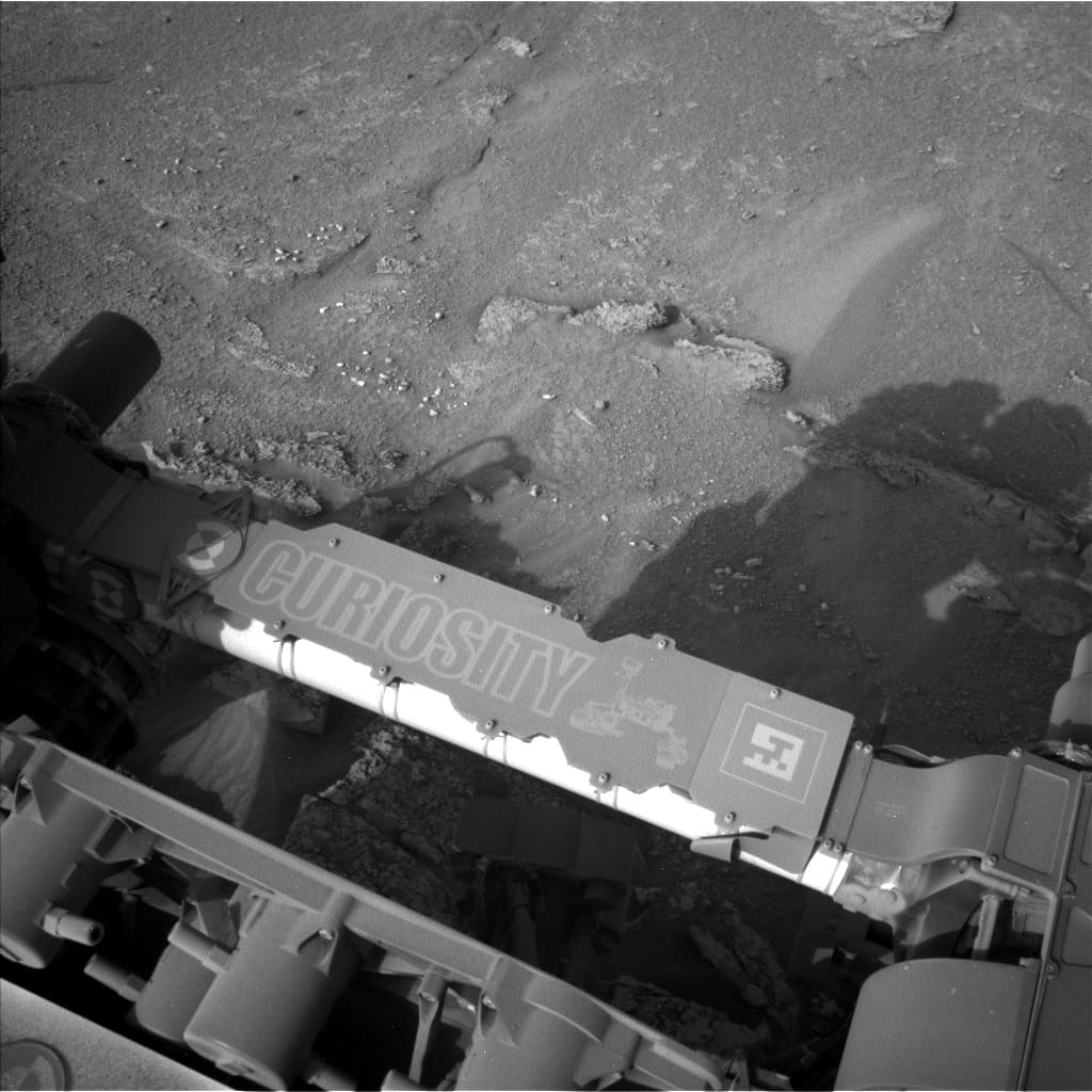 Foto de Marte da câmera NAV_LEFT_B