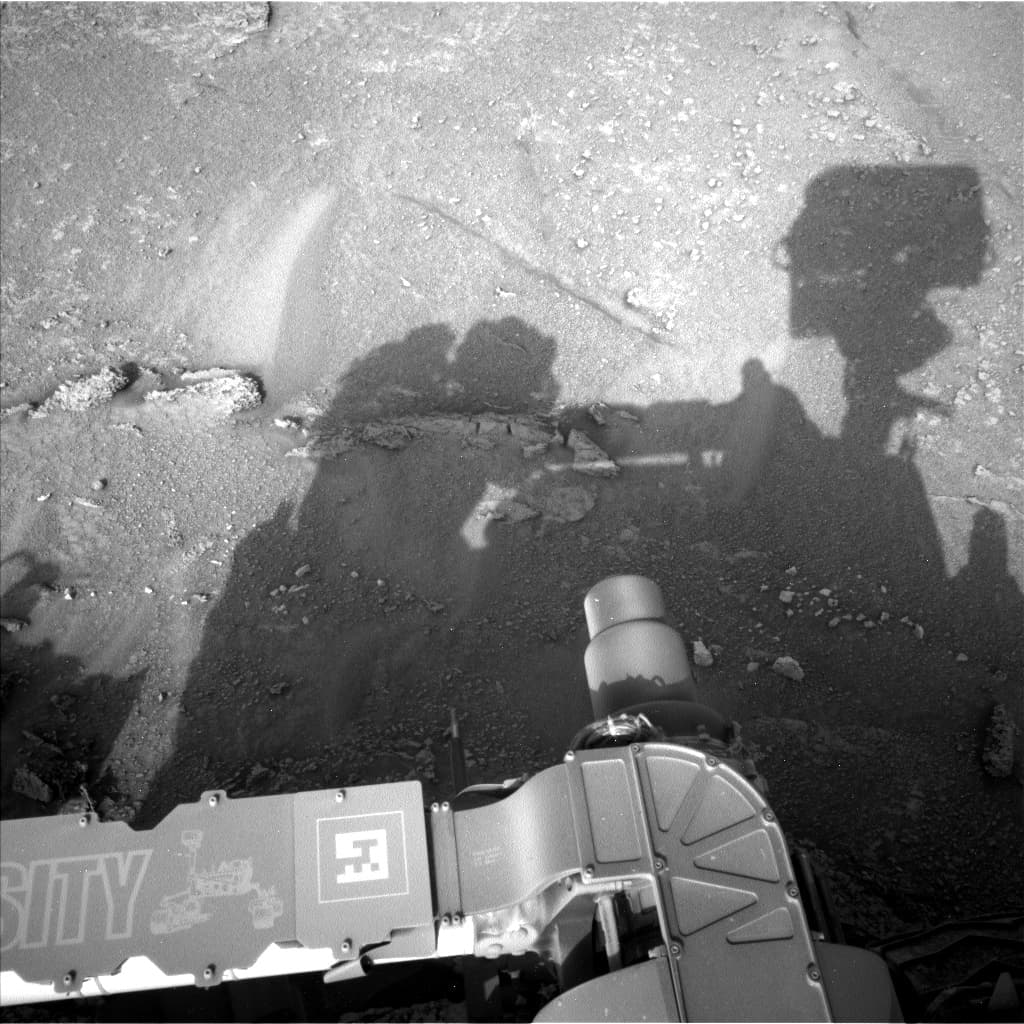 Foto de Marte da câmera NAV_LEFT_B