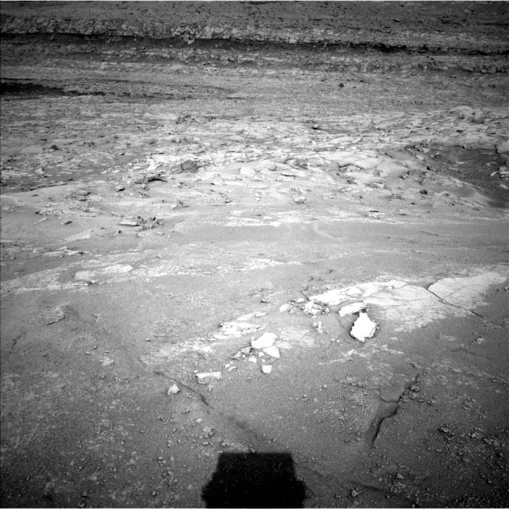 Foto de Marte da câmera NAV_LEFT_B