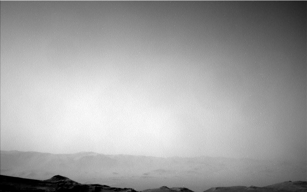 Foto de Marte da câmera NAV_LEFT_B