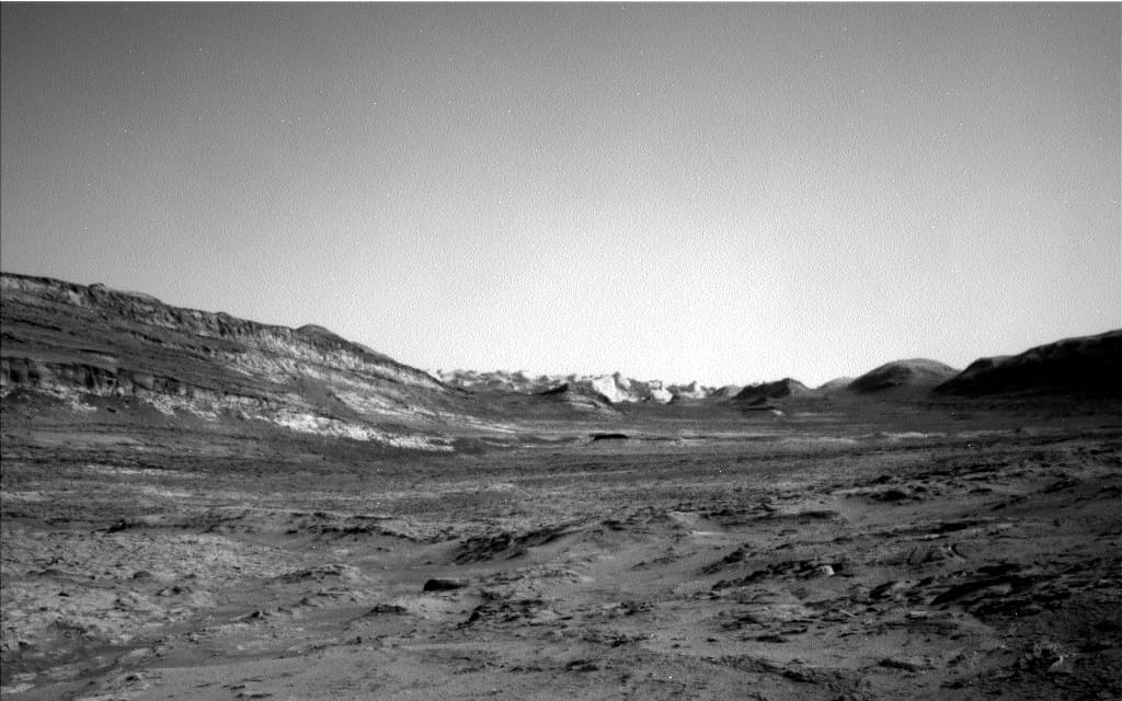 Foto de Marte da câmera NAV_LEFT_B