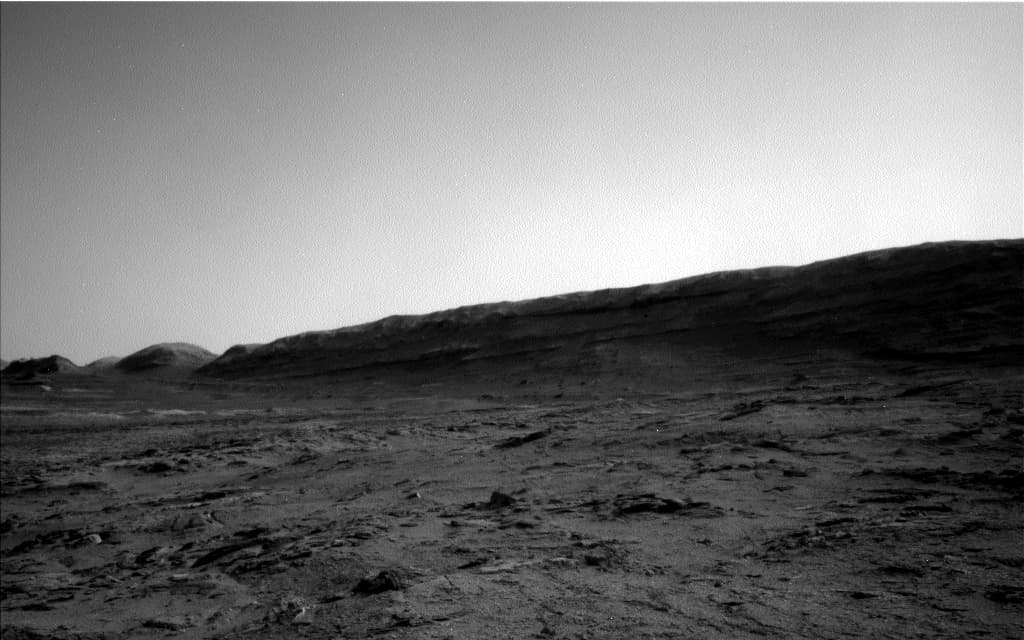 Foto de Marte da câmera NAV_LEFT_B