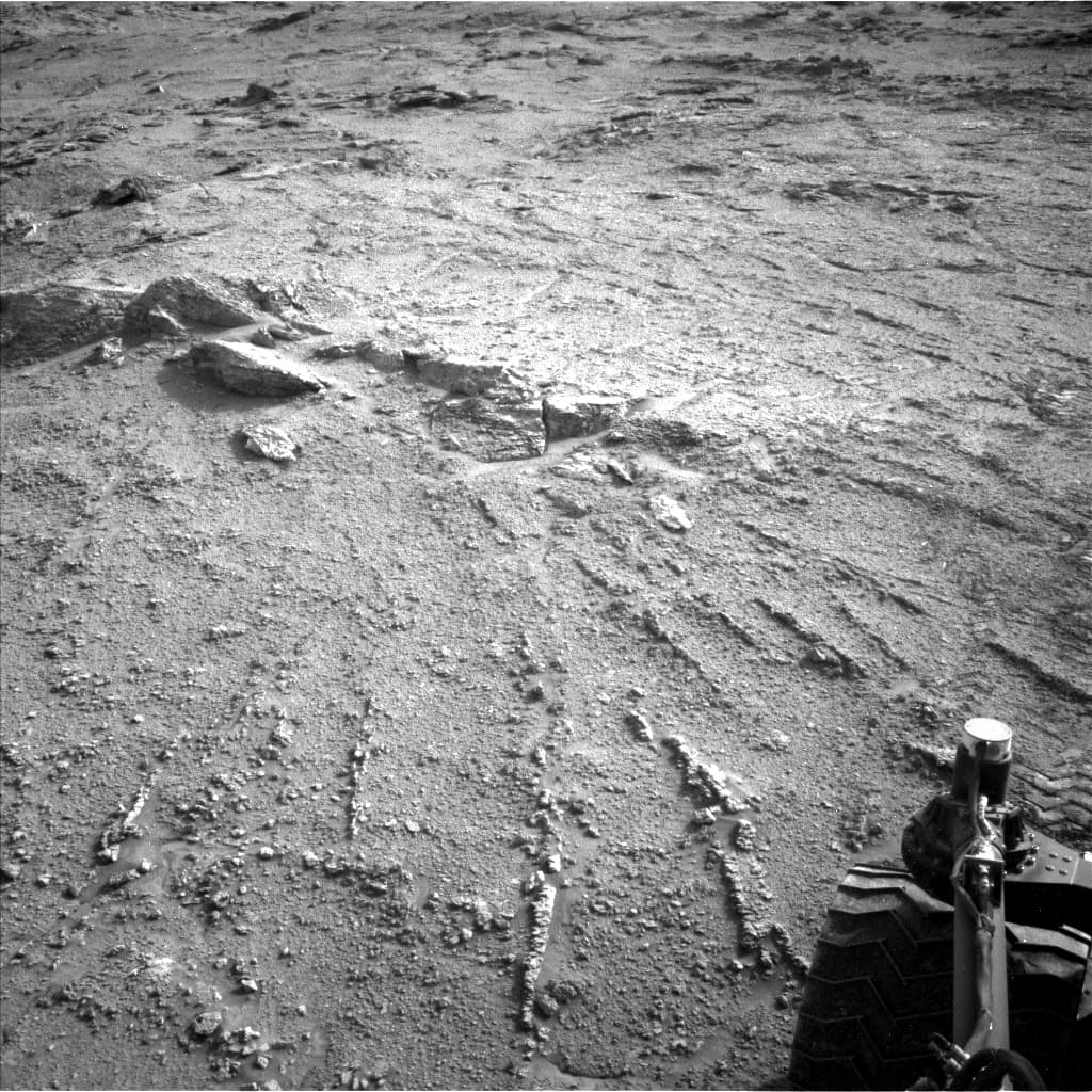 Foto de Marte da câmera NAV_LEFT_B