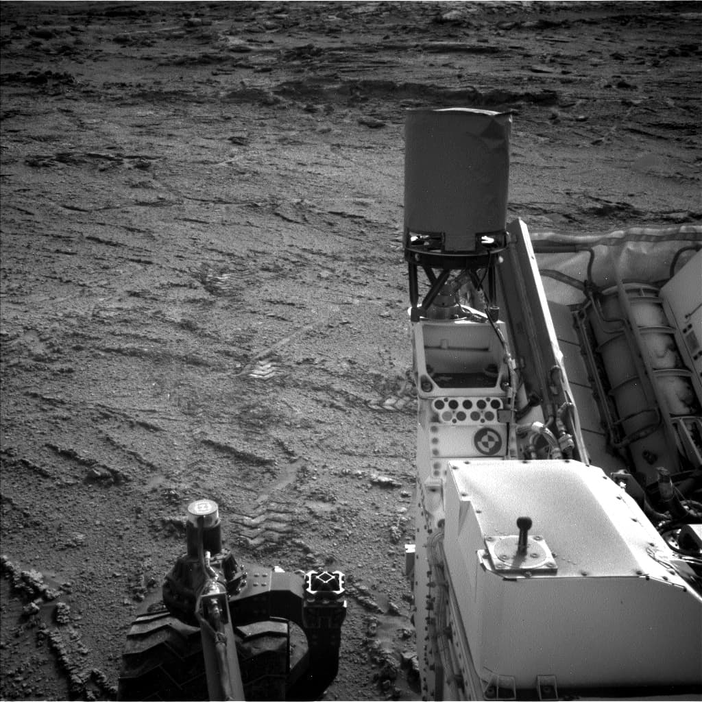 Foto de Marte da câmera NAV_LEFT_B