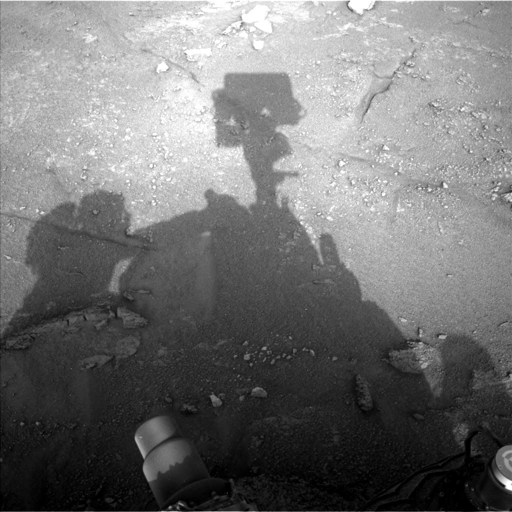 Foto de Marte da câmera NAV_LEFT_B