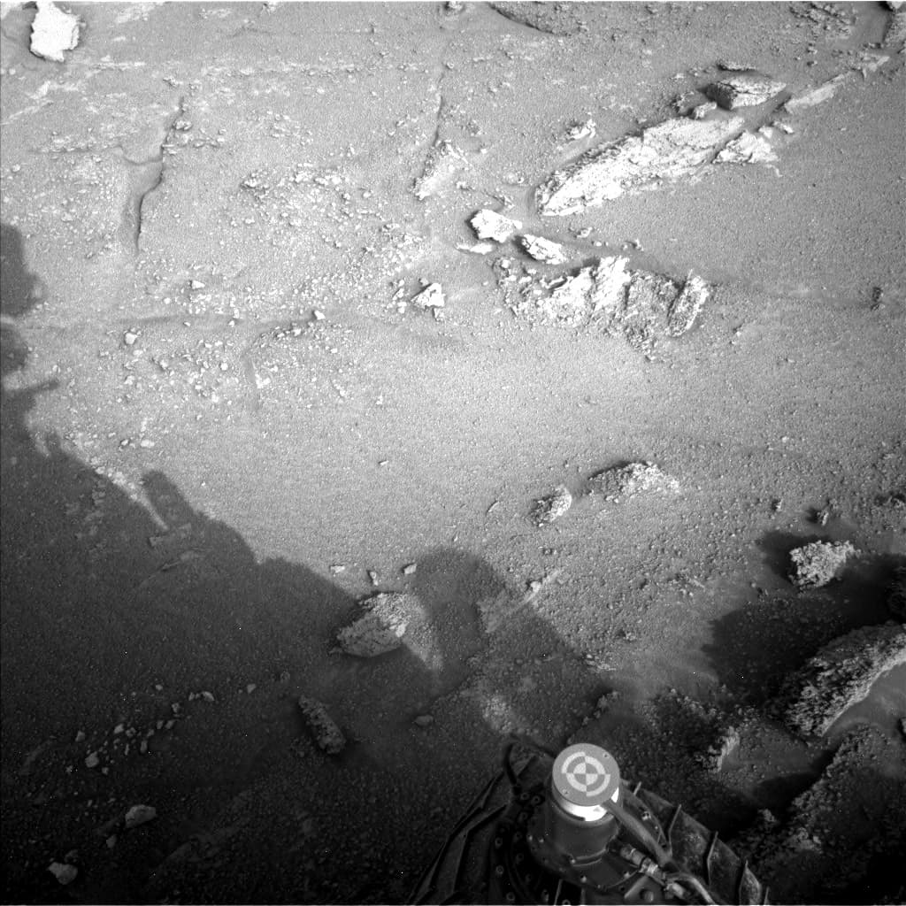 Foto de Marte da câmera NAV_LEFT_B