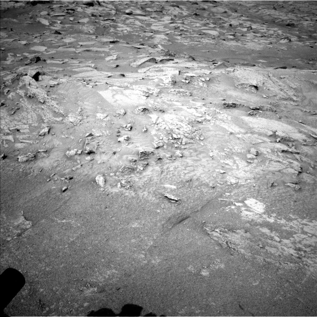 Foto de Marte da câmera NAV_LEFT_B