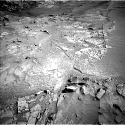 Foto de Marte da câmera NAV_LEFT_B