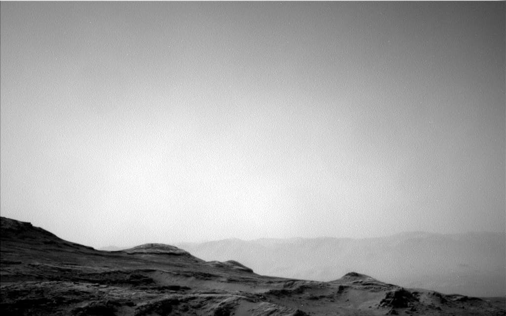 Foto de Marte da câmera NAV_LEFT_B