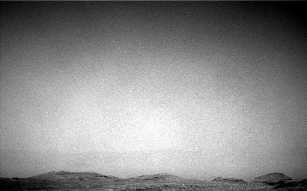 Foto de Marte da câmera NAV_LEFT_B