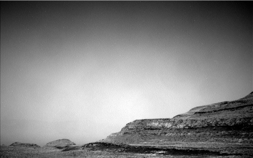 Foto de Marte da câmera NAV_LEFT_B