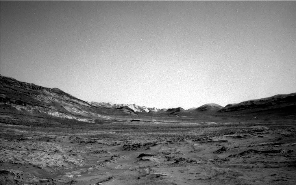 Foto de Marte da câmera NAV_LEFT_B