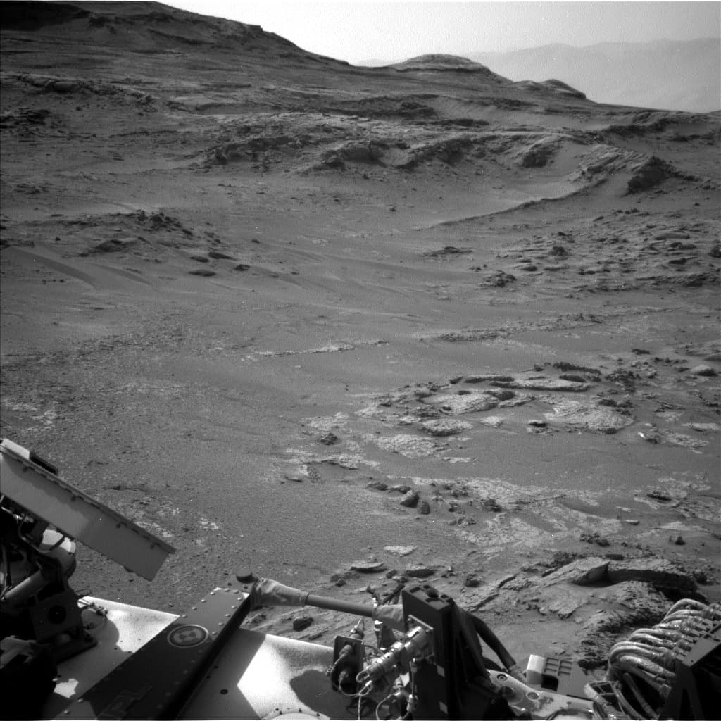Foto de Marte da câmera NAV_LEFT_B