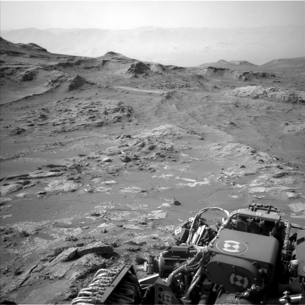 Foto de Marte da câmera NAV_LEFT_B