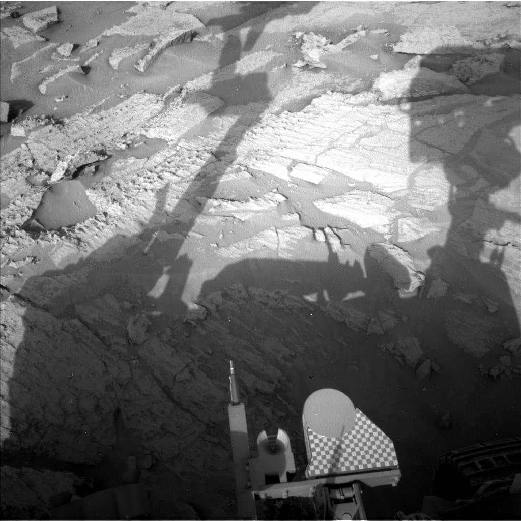 Foto de Marte da câmera NAV_LEFT_B